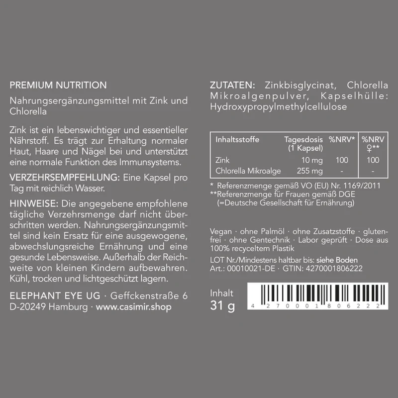 IMMUNITY SET VITAMIN C, D3 & ZINK