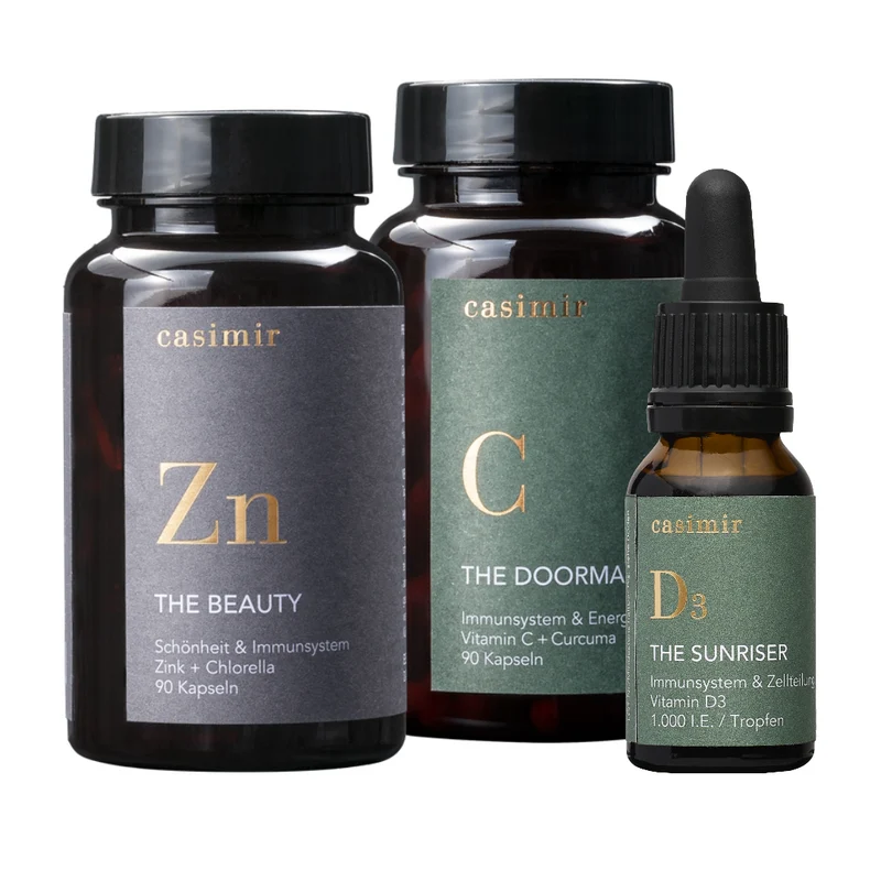IMMUNITY SET VITAMIN C, D3 & ZINK