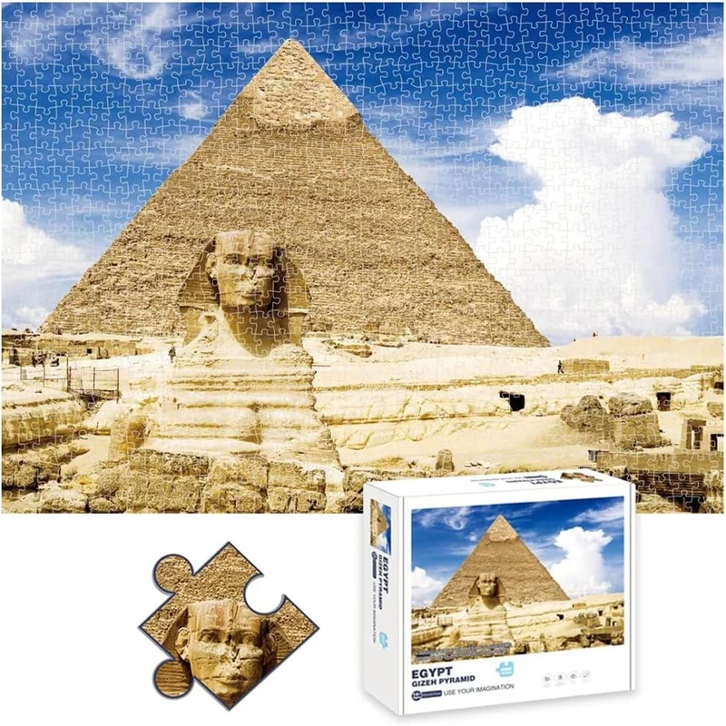 Little Story - Egypt Gizeh Pyramid Jigsaw Puzzle - 1000pcs