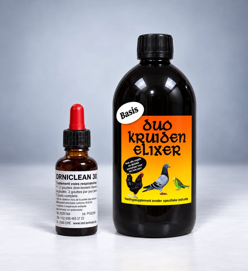 Orniclean 50ml + Duo Kräuterelixier Basis 1L