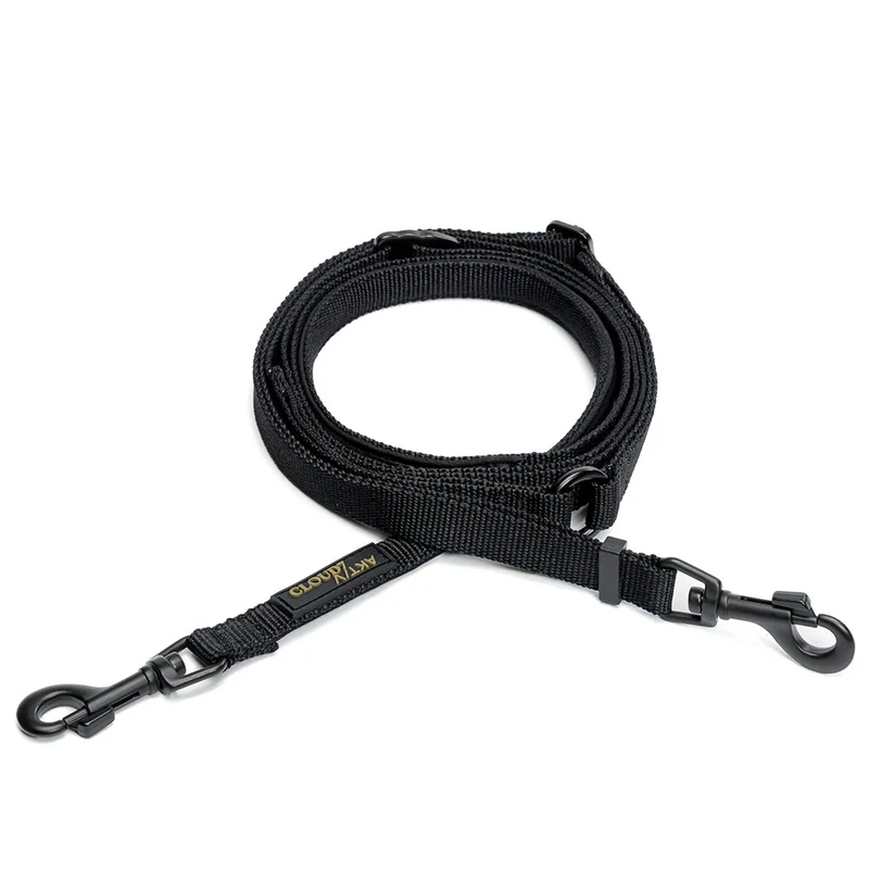 Hundeleine L-1 Freihandleine AKTIV, Black