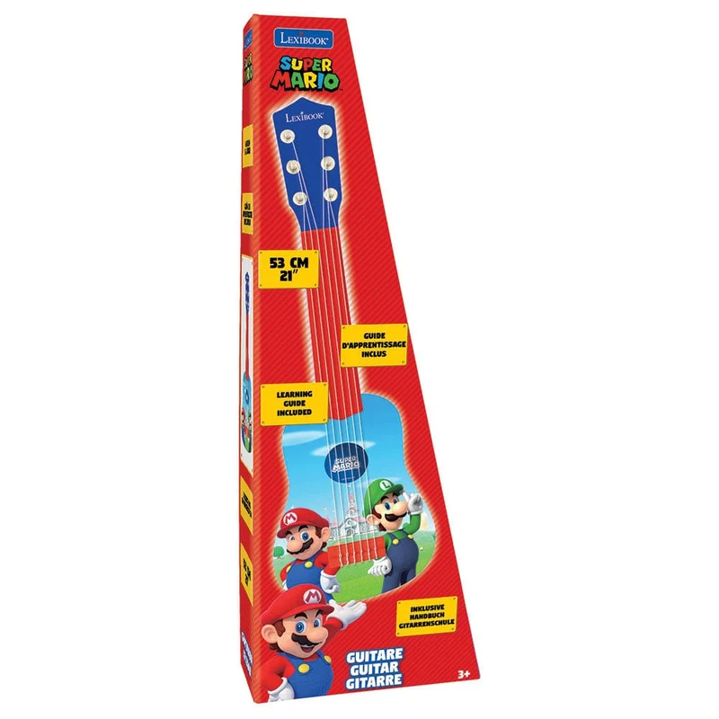 Lexibook - Super Mario My First Guitar 21 Inch
