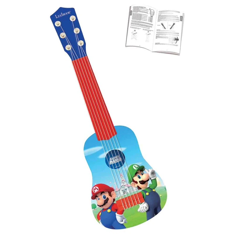 Lexibook - Super Mario My First Guitar 21 Inch
