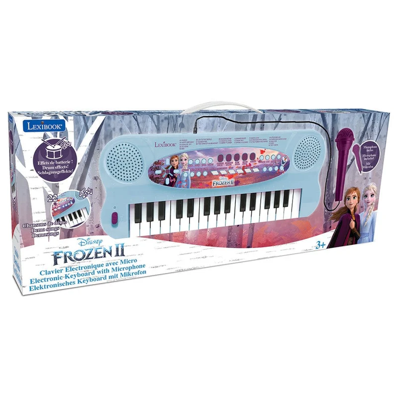 Lexibook - Frozen Electronic Keyboard with Mic (32 keys)