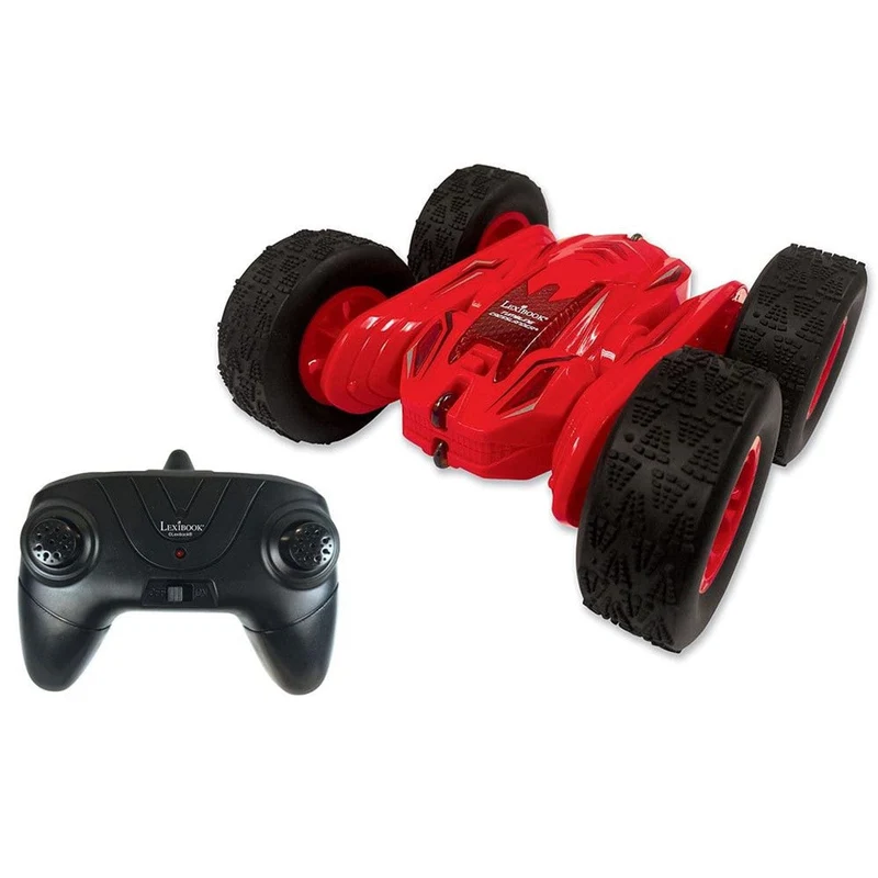 Lexibook Tumbling Crosslander® - Rechargeable RC Double Side Stunt Car 360° standing