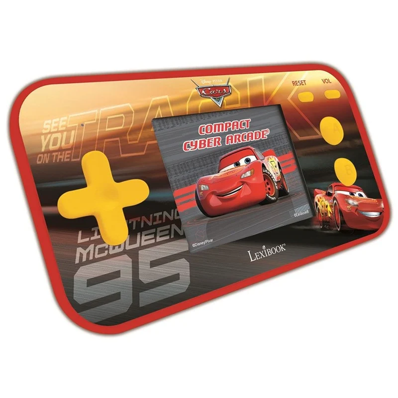 Lexibook - Handheld Cyber Arcade Disney Cars Console 2.5-inch