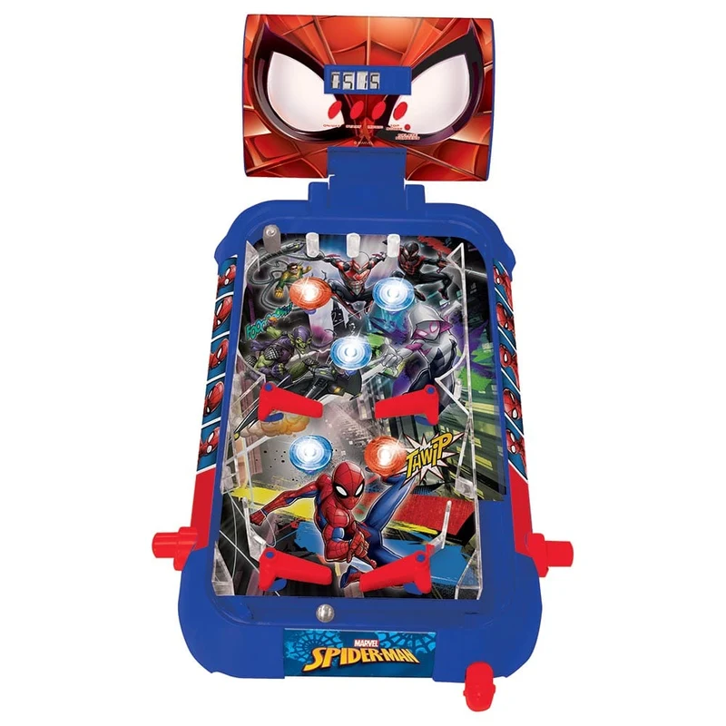 Lexibook - Spider-Man Electronic Pinball with lights and Sounds