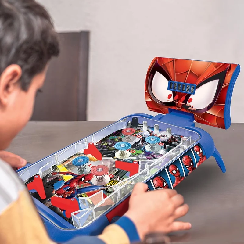 Lexibook - Spider-Man Electronic Pinball with lights and Sounds