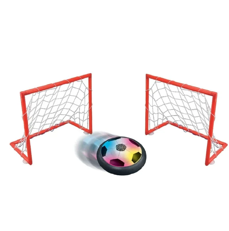 AeroFoot - Sliding football foam disc with lights and 2 goals