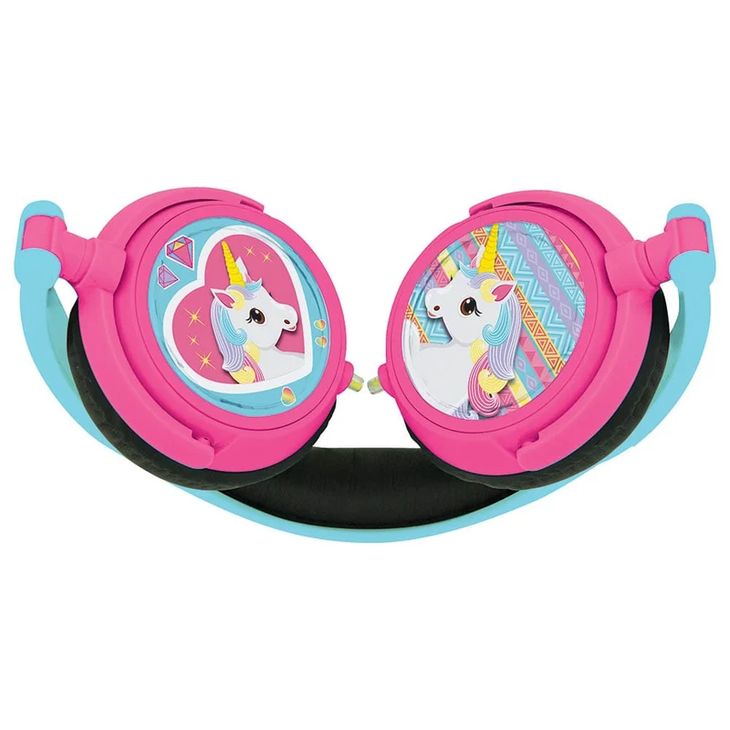 Unicorn Stereo Wired Foldable Headphone with Kids Safe Volume