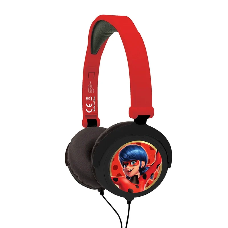 Lexibook - Miraculous Stereo Wired Foldable Headphone