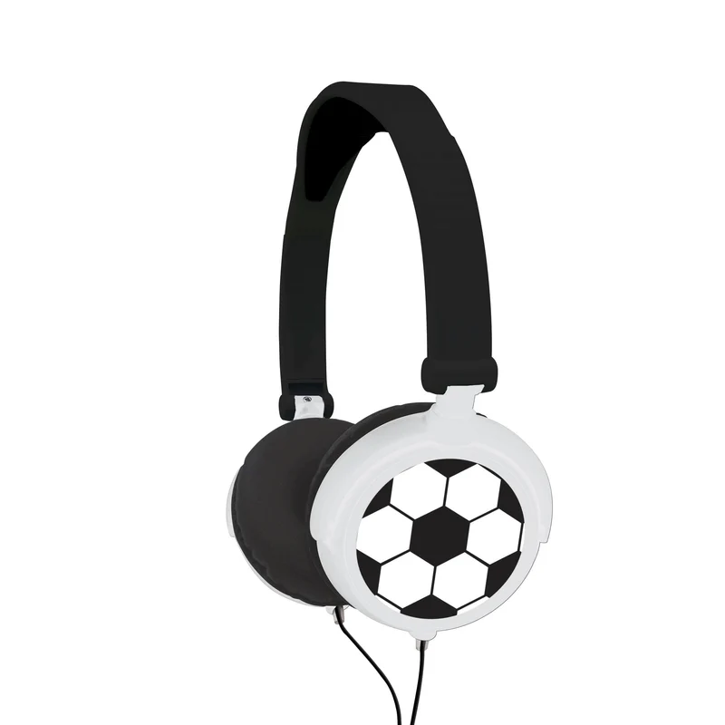 Stereo headphones – Football design