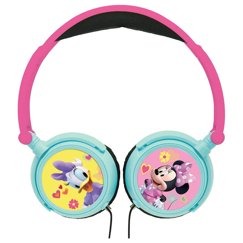 Minnie Stereo Wired Foldable Headphone with Kids Safe Volume
