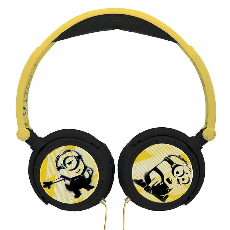Lexibook - The Minions Stereo Wired Foldable Headphone