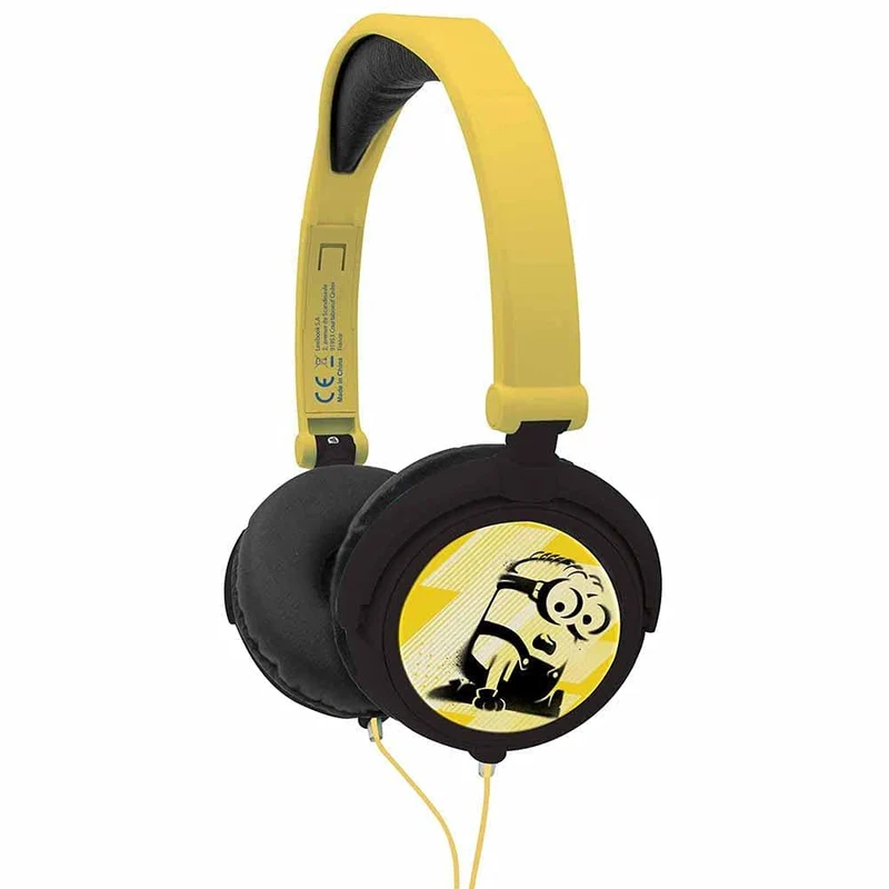 Lexibook - The Minions Stereo Wired Foldable Headphone