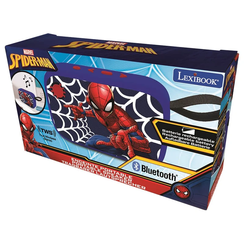 Lexibook - Spider-Man Bluetooth Portable Speaker