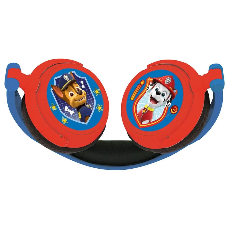 Paw Patrol Stereo Wired Foldable Headphone with Kids Safe Volume