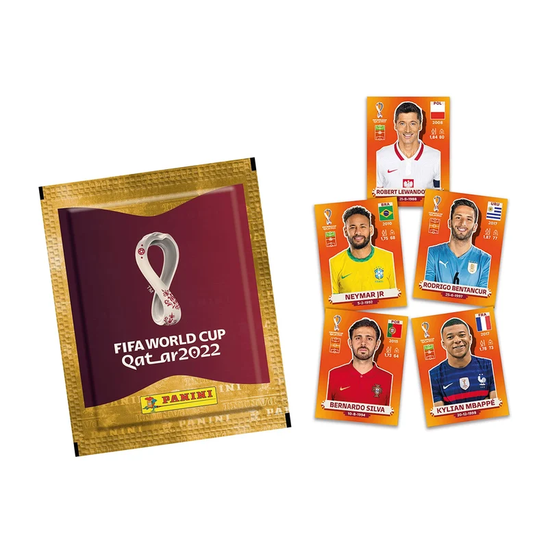 Panini - Fifa Road to Qatar World Cup 2022 Players Album with 3 Pack of Sticker Collection