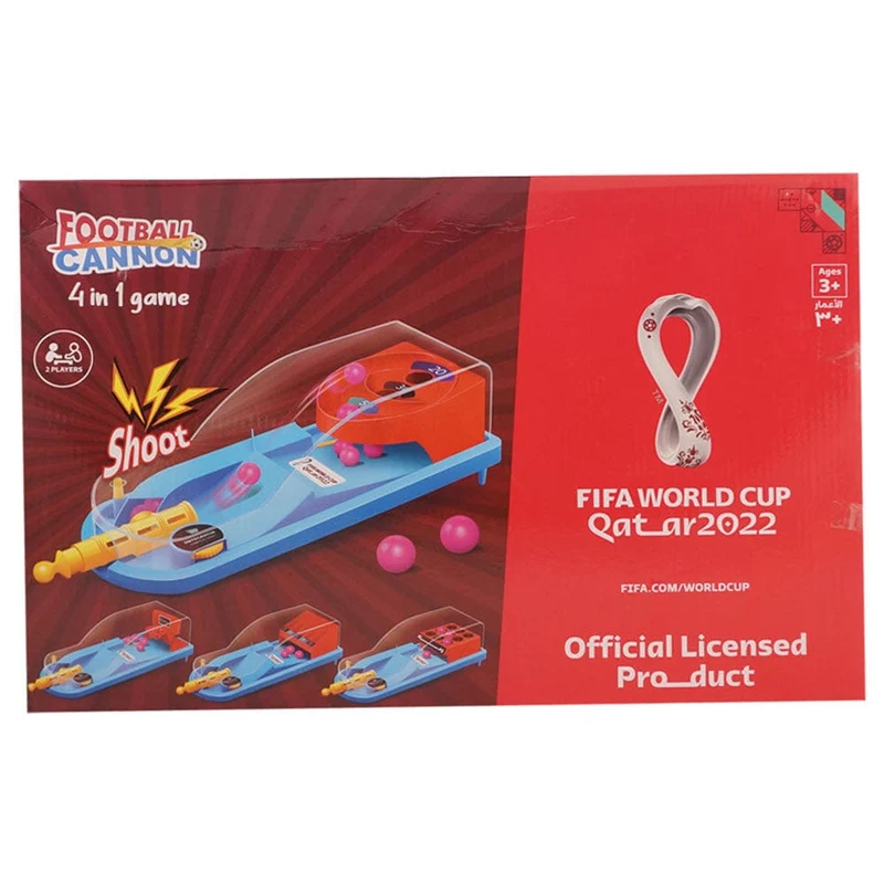 FIFA Football 4 in 1 Cannon Table Top Football Desktop Sport Board Game