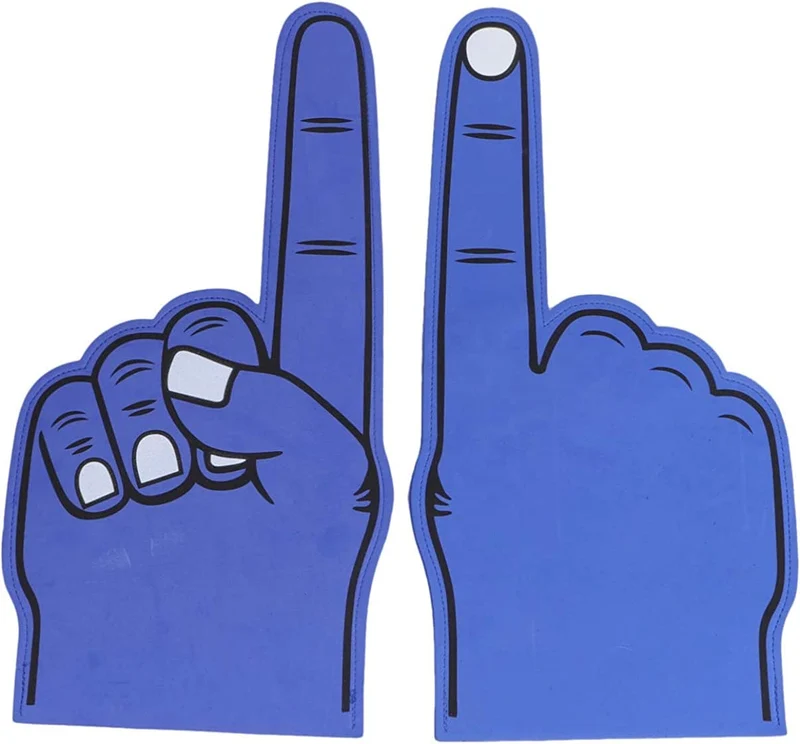FIFA Foam Finger Team Color Cheerleading Foam Hand Cheer Up | Assortment x 1