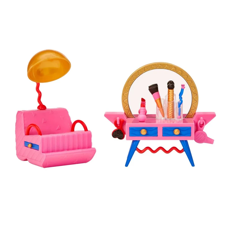 L.O.L. Surprise! OMG House of Surprises Beauty Booth Playset with Her Majesty Collectible Doll