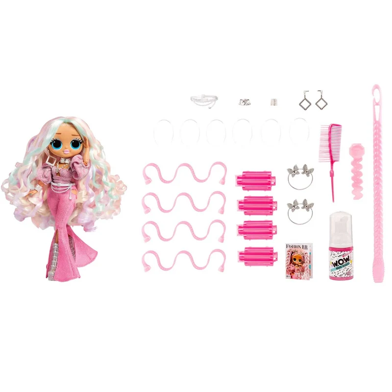 L.O.L. Surprise! OMG Fashion Show Hair Edition Twist Queen Fashion Doll