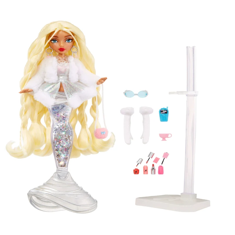 Mermaze Mermaidz Winter Waves Gwen Mermaid Fashion Doll with Accessories