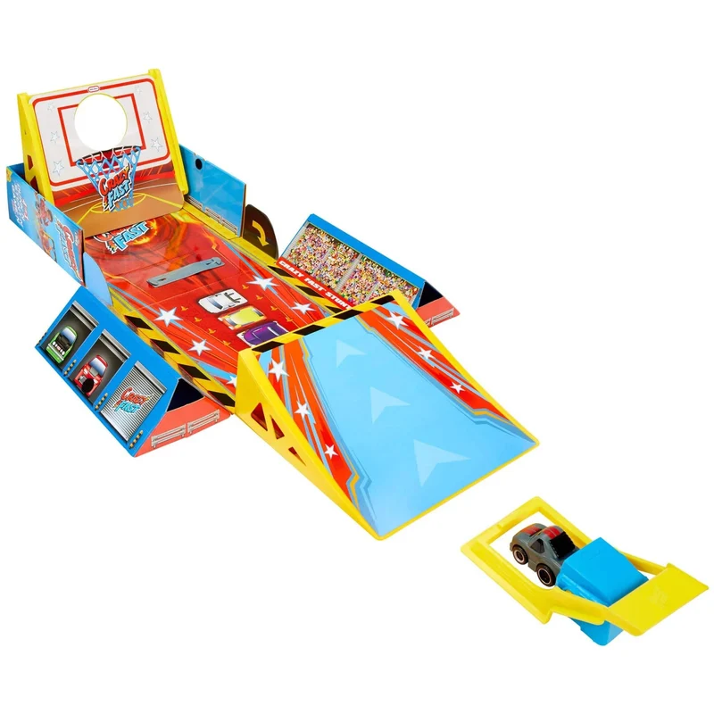 Little Tikes Crazy Fast 4-In-1 Dunk’n, Stunt'n, Game'n Set
