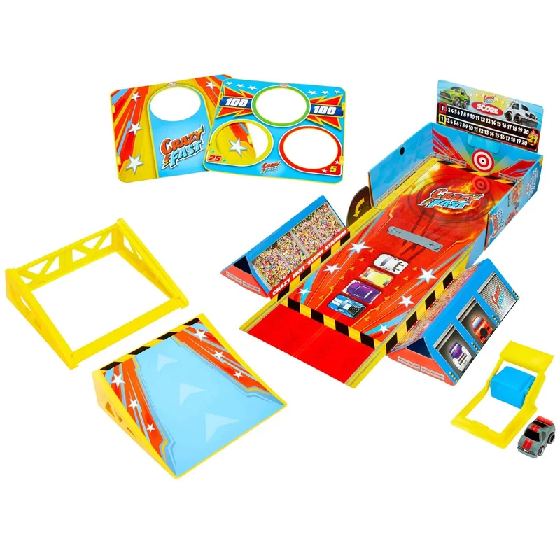 Little Tikes Crazy Fast 4-In-1 Dunk’n, Stunt'n, Game'n Set