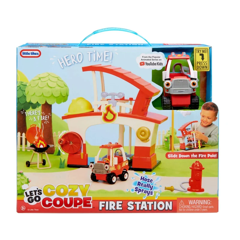 Little Tikes Let’s Go Cozy Coupe Fire Station