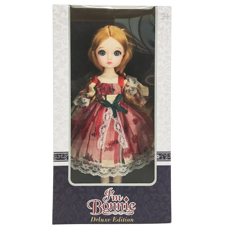 I'm Bonnie 12" Deluxe Fashion Doll , Red Party Dress with Lace