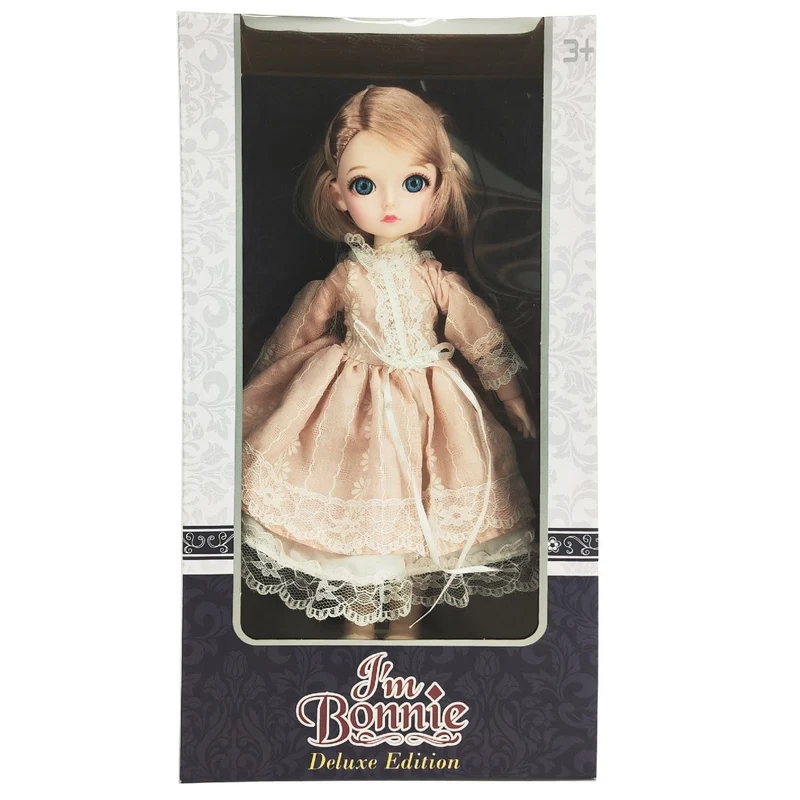 I'm Bonnie 12" Deluxe Fashion Doll , Peach Party Dress with Lace