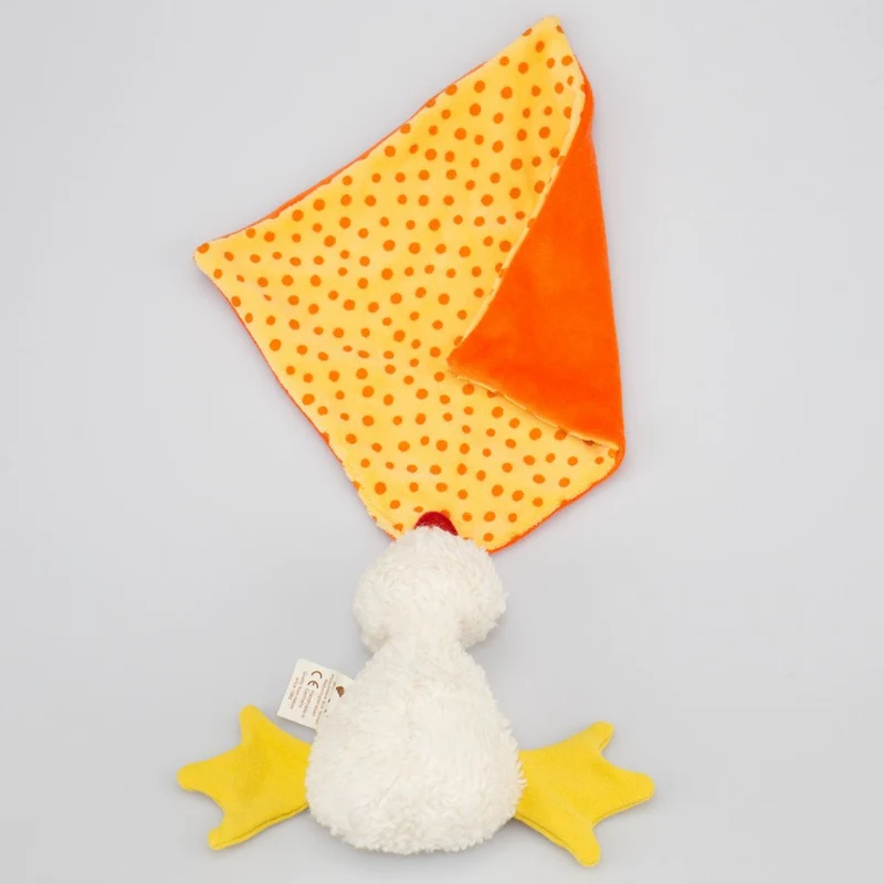 Schnuffeltuch Ente Tapsy - orange