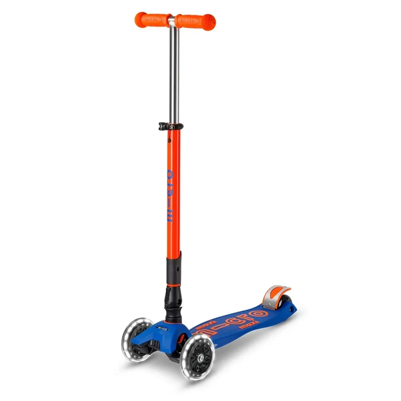 Maxi Micro Deluxe Foldable Neon LED - Blaze Orange