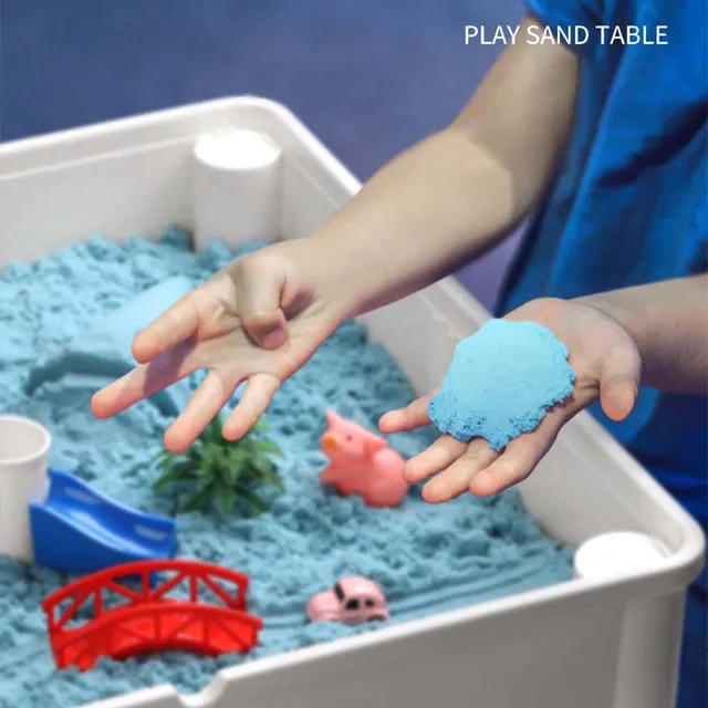 Little Story - 4 In 1 Activity And Block Table With 50 Blocks - Large