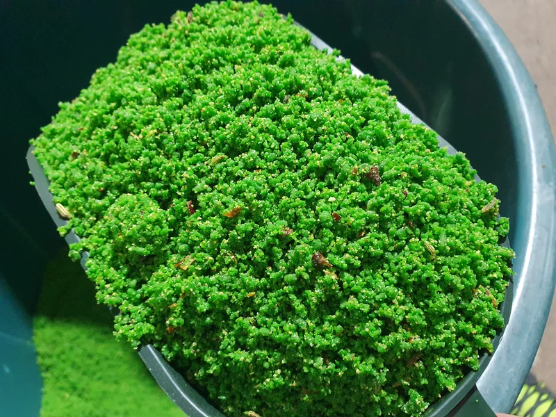 Verdure Rul Eierfutter (+ Vitaminkomplex), Basierend auf Karotten, Fenchel und Tomaten - Pineta Zootecnici