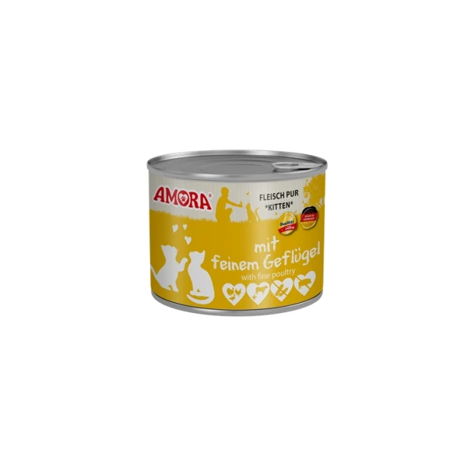 Amora Cat Dose Katzenkinder mit Geflügel