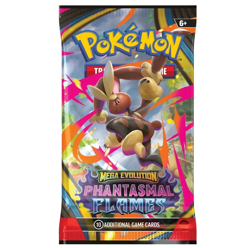 Pokémon TCG Mega Evolution Phantasmal Flames Booster Pack (1pc)