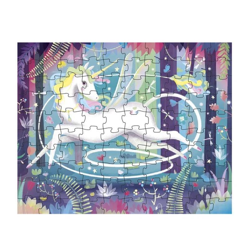Sassi 100-Piece Puzzle Unicorn