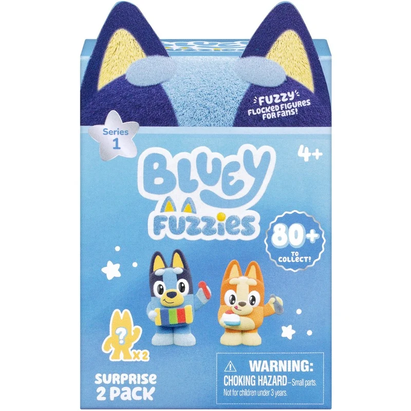 Bluey S14 Fuzzies Surprise Figure 2 Pack