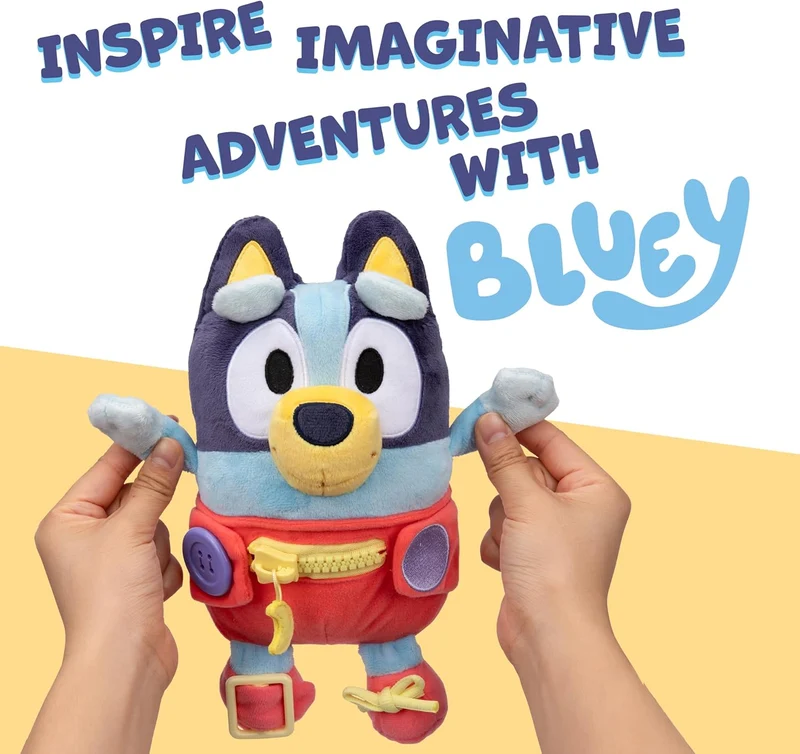 Bluey Plush Dress & Play Baby Bluey