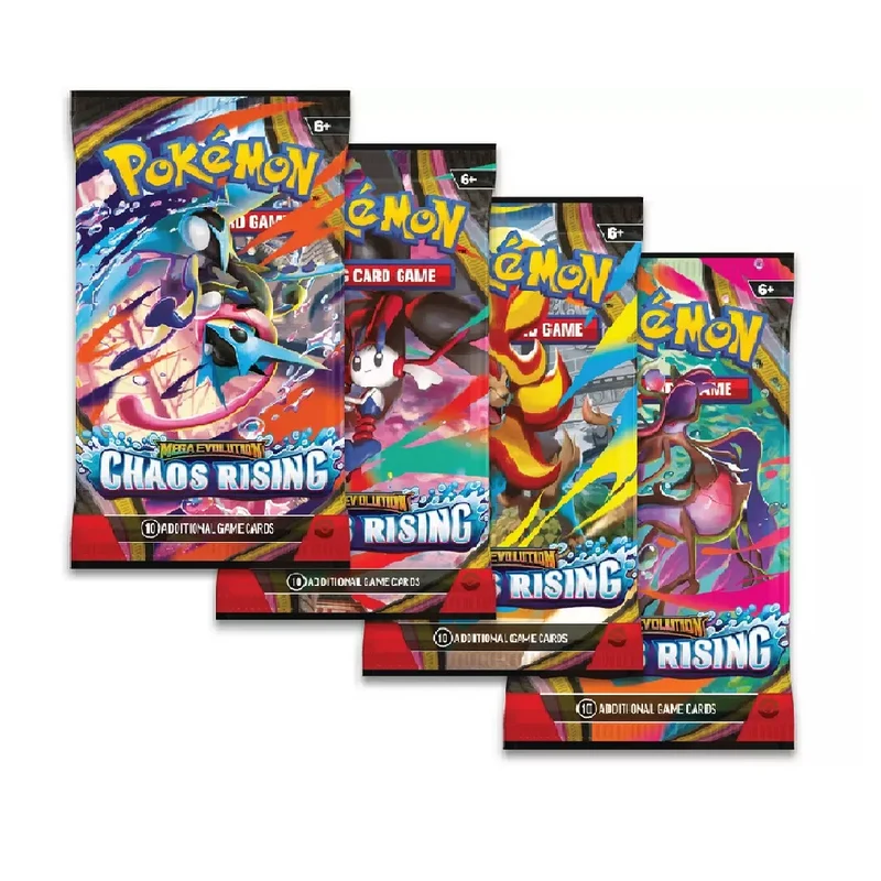 Pokémon Mega Evolution Chaos Rising Trading Card (1 Piece Assorted)