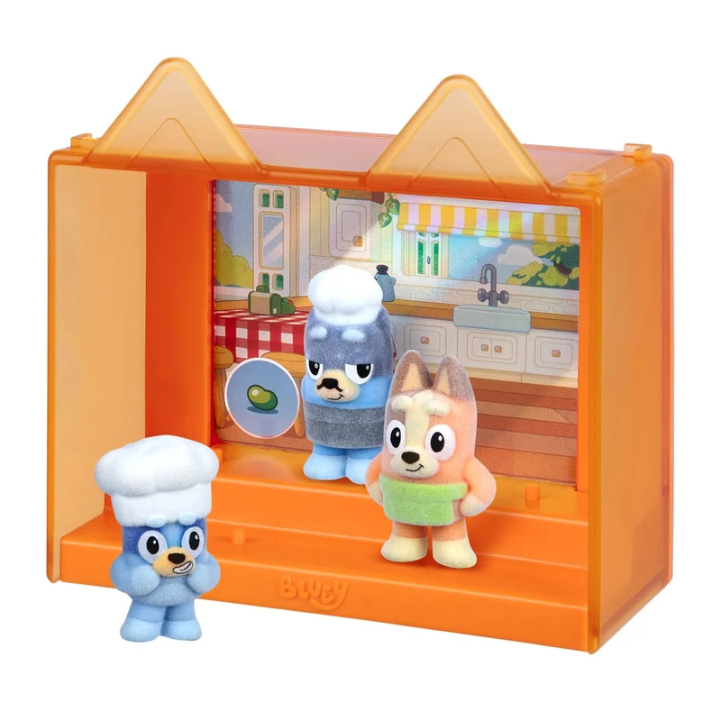 Bluey Fuzzies Episode Pack Pavlova Figures