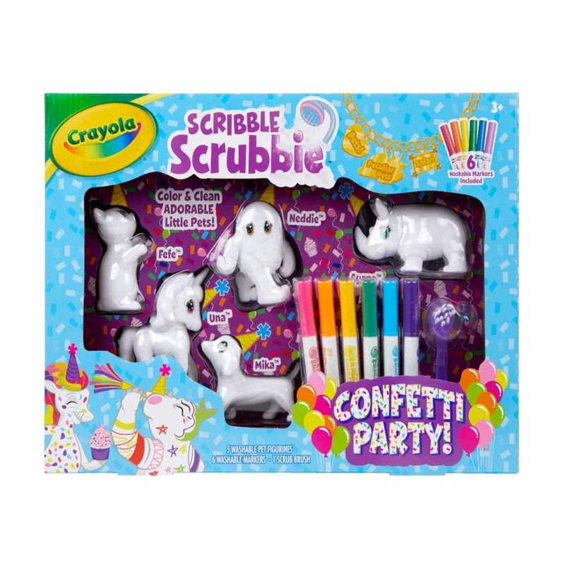 Crayola Scrbble Scrubbie Confetti Party
