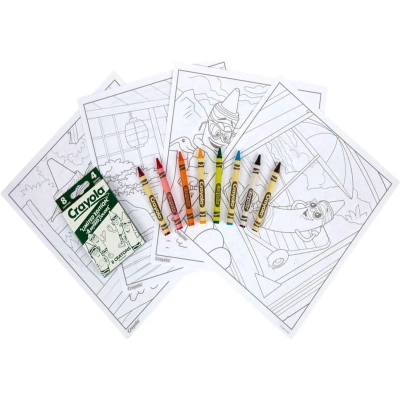 Crayola Wild Journeys Activity Set 32 Pages