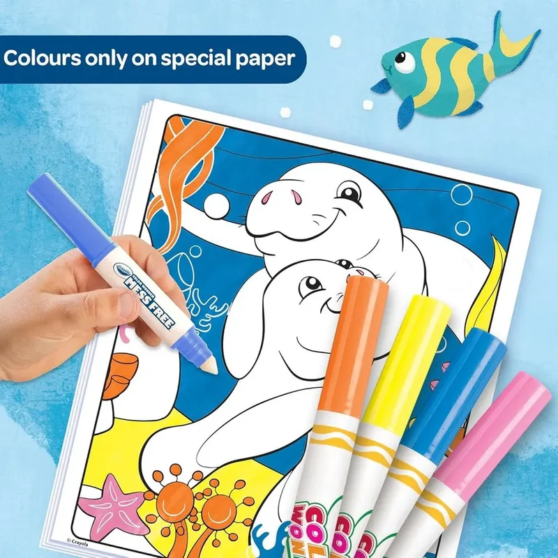 Crayola Color Wonder Coloring Set SEA FRIENDS ML