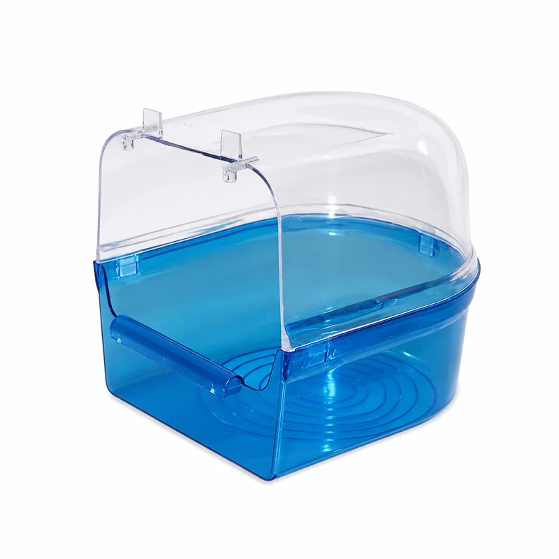 Badehaus groß transparent Blau / transparent
