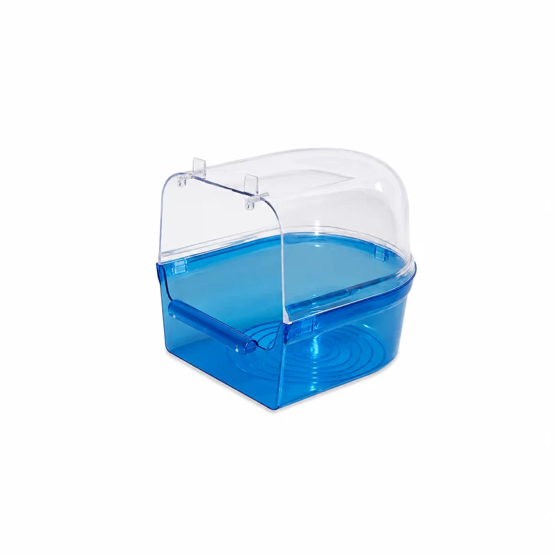 Badehaus groß transparent Blau / transparent