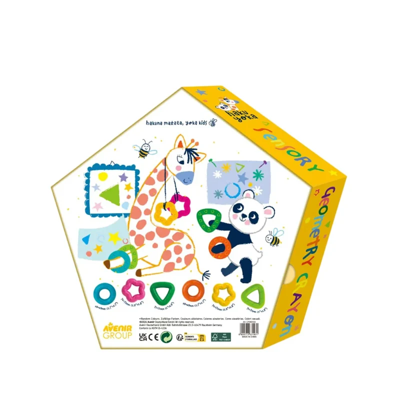 Haku Yoka - Crazy-Mold Sensory Geometry Crayon