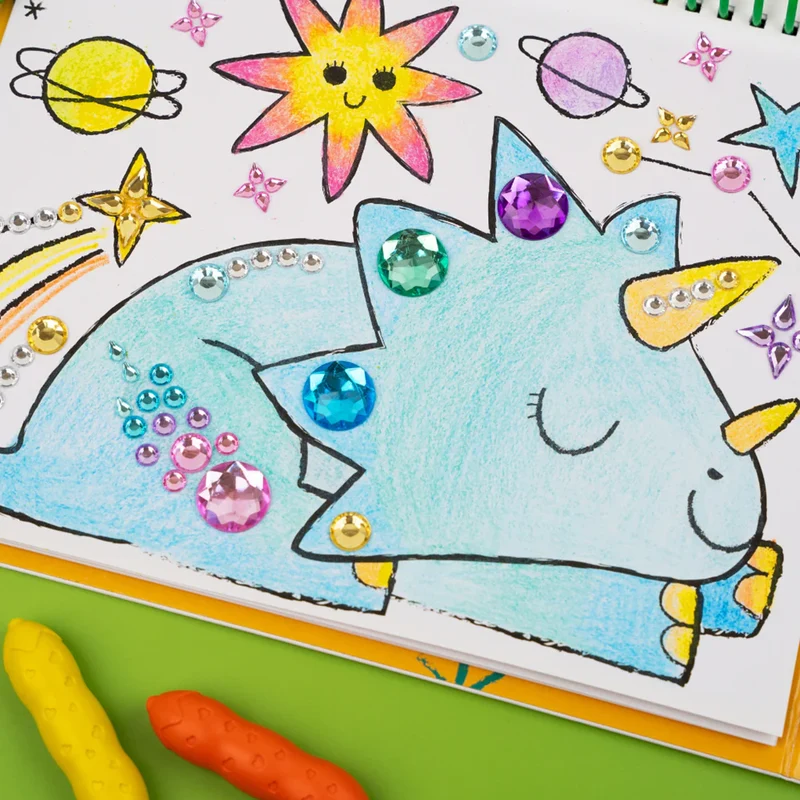 Haku Yoka - My First Colouring Kit - Dino Friends